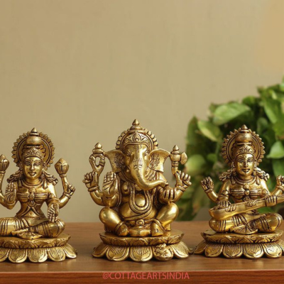 Idols of Gods and Goddesses (Ganesha, Lakshmi, Shiva, Hanuman, Saraswati, etc.)