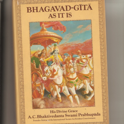 Bhagavad Gita (Sacred Hindu Scripture)